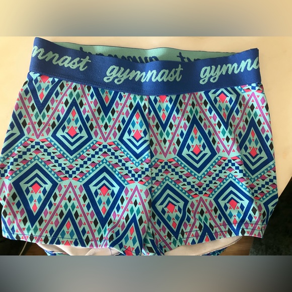 Girls gymnastics practice shorts. - Picture 1 of 2